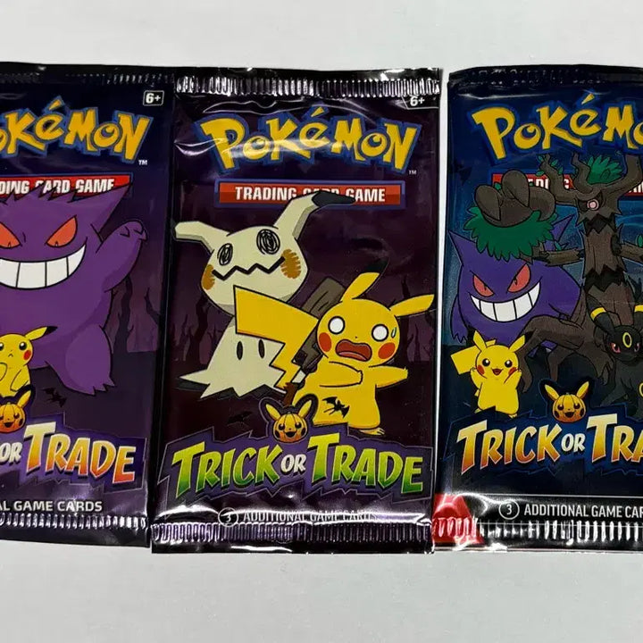 [BUNJANG] Pokemon TCG North America Halloween Booster Packs Set (3 Packs) / 할로윈 포켓몬 카드 22년 23년 24년 3종세트