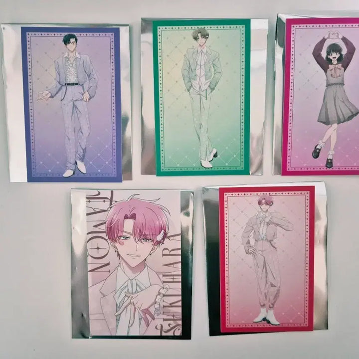 [BUNJANG] Tamon Group Pop-up Pastel Card Bundle Set / 타몬군 지금 어느쪽?! 팝업 파스텔 카드 일괄