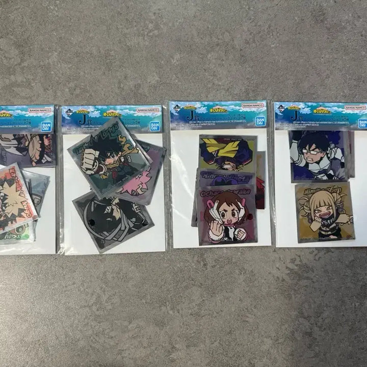 [BUNJANG] My Hero Academia Ichiban Kuji J Prize Sticker Set (4 Types) / 나히아 제일복권 J상 스티커 4종 세트