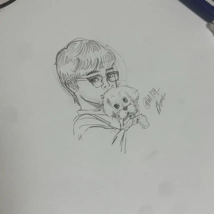[BUNJANG] Custom Pet Portrait Painting Service / 초상화.반려동물 그림 그려드려요