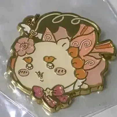 [BUNJANG] Chiikawa Sparkling Magical Charm Keychain - Shisa / 치이카와 반짝반짝 매지컬 챰 키링 - 시사