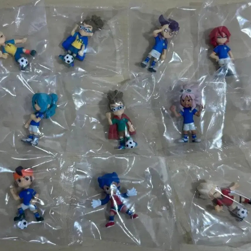 [BUNJANG] Inazuma Eleven (Thunder Eleven) Figure 9-Piece Set (Sealed) / 이나즈마 일레븐 피규어 9종 세트(썬더일레븐) 미개봉