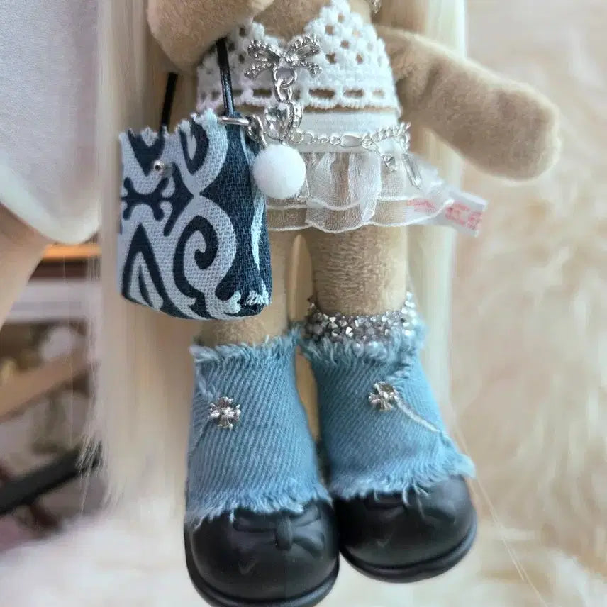[BUNJANG] Hello Kitty Custom Long Legs Kitty Plush Doll / 헬로키티 커스텀 롱다리키티 인형