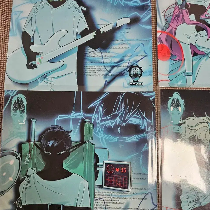 [BUNJANG] A-Stage (Alien Stage) Lab Poster Bundle Set / 에이스테 (에일리언 스테이지) 실험실 포스터