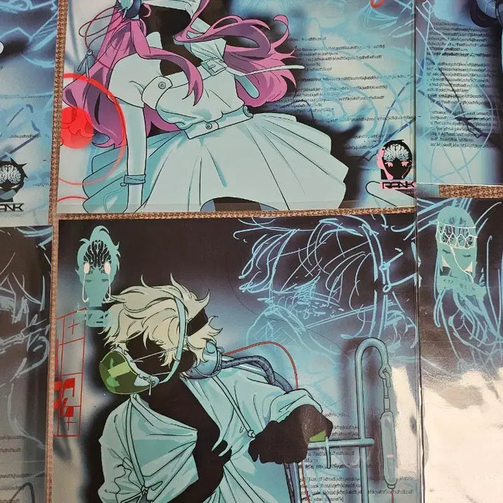 [BUNJANG] A-Stage (Alien Stage) Lab Poster Bundle Set / 에이스테 (에일리언 스테이지) 실험실 포스터