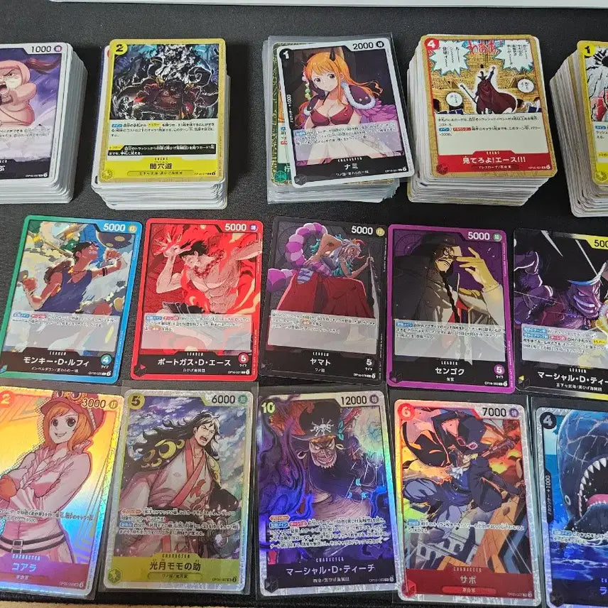 [BUNJANG] One Piece Cards Bundle Set (Includes SR) / 원피스카드 sr포함 일괄 판매
