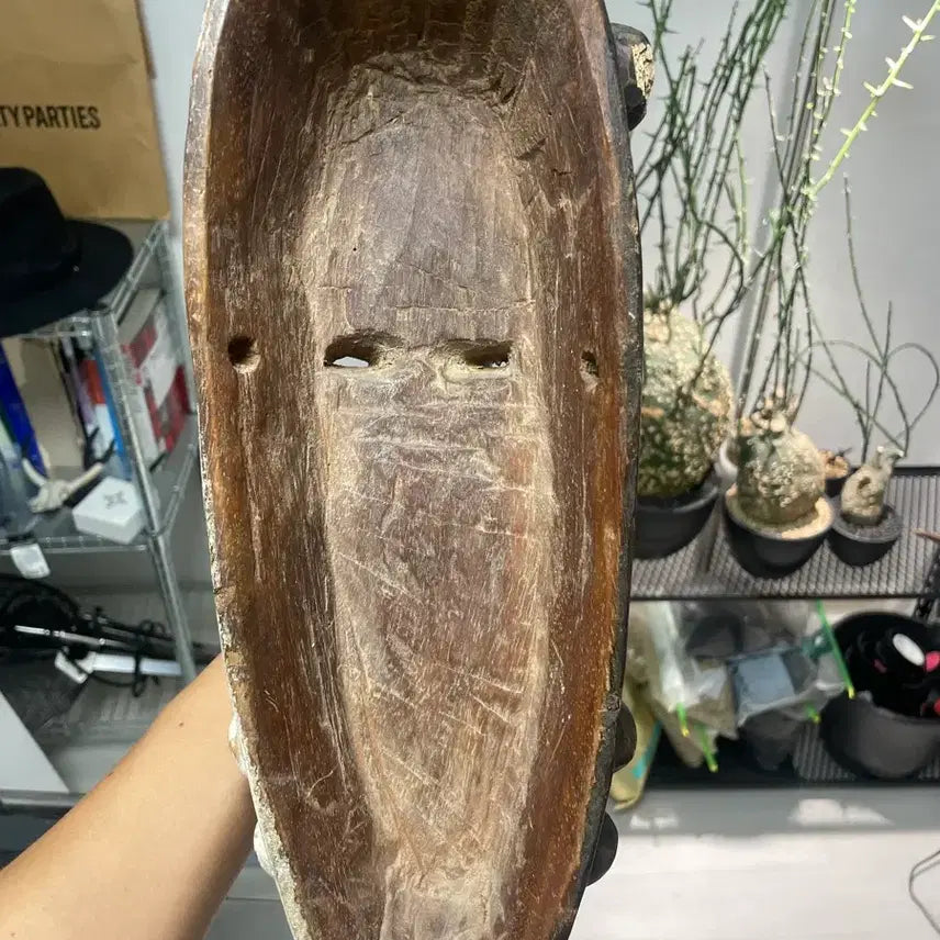 [BUNJANG] African Wooden Mask - Bird Design / 아프리카 가면