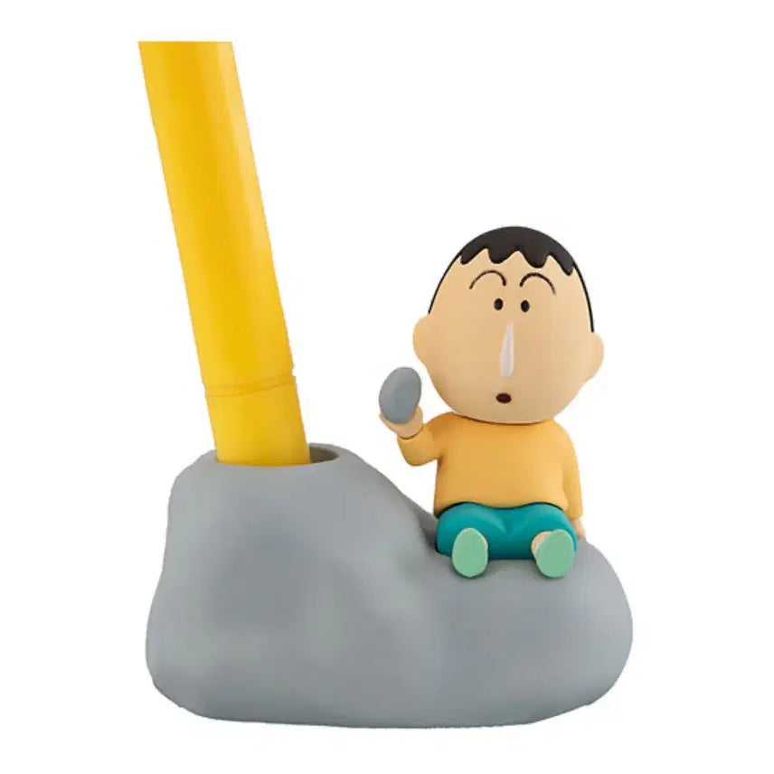 [BUNJANG] Crayon Shin-chan Asot Collection Ggomimaru (Misu) Gacha Stand Figure and Pouch Set / (세트) 짱구 아소토 어소트 맹구 가챠 A상 피규어 파우치