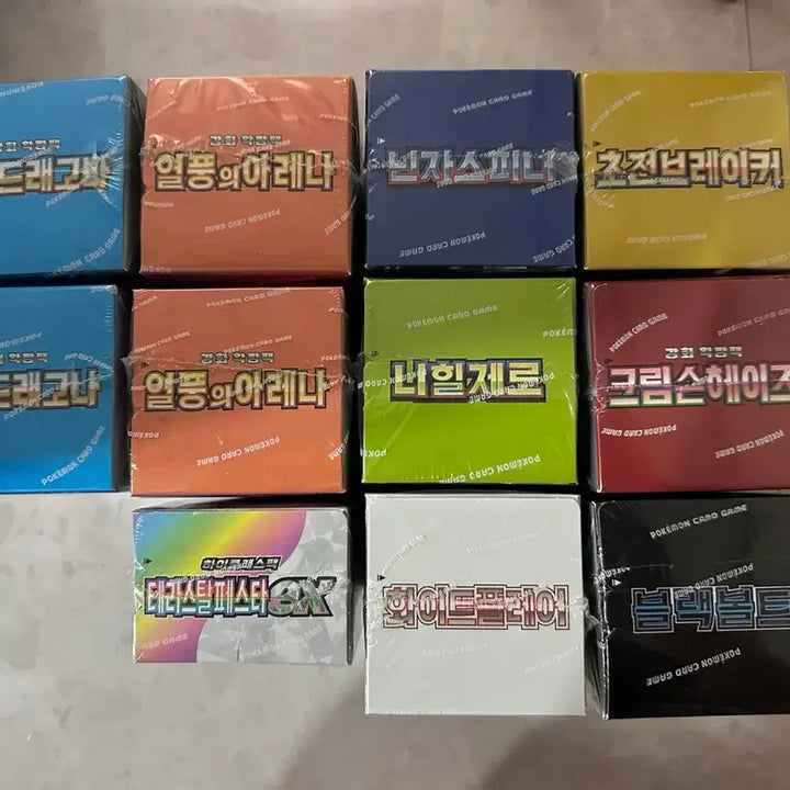 [BUNJANG] Sealed Pokémon TCG Booster Box (Shrink-Wrapped) / 미개봉 포켓몬 박스 (슈링크o)