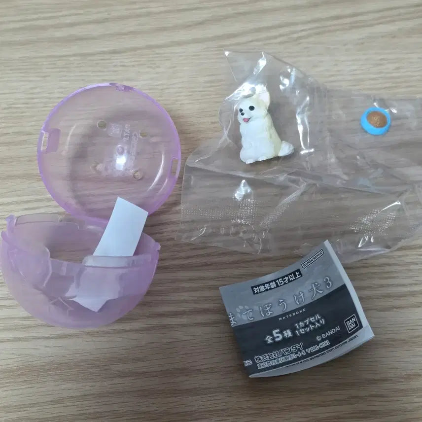 [BUNJANG] Bandai Gachapon When Will It Come? Puppy 3 Chihuahua (Cream) Figure / 반다이 가샤폰 언제오려나 멍멍이 3 치와와 (크림)
