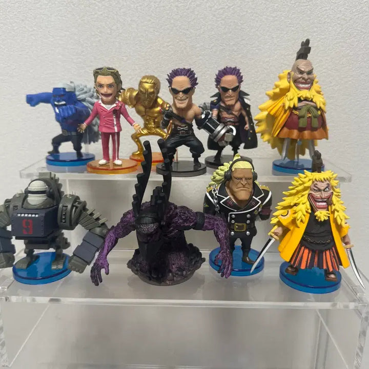 [BUNJANG] One Piece World Collectable Figure Set - Douglas Bullet, Z, Shiki / **세트판매**원피스 피규어 월콜 더글라스불릿,제트,시키 판매