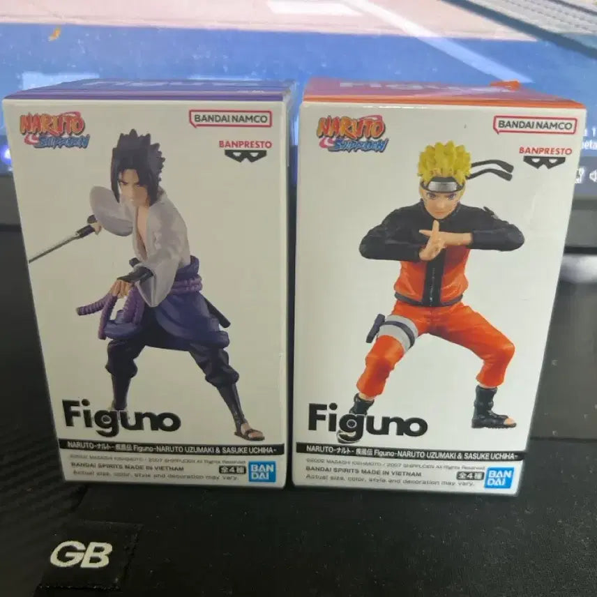 [BUNJANG] Naruto &amp; Sasuke Figure Set (Sealed) / 나루토 피규어 &amp; 사스케 피규어