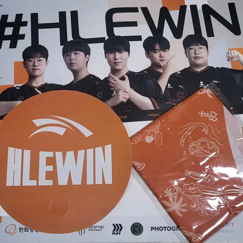 [BUNJANG] HLE Summer Bandana Bundle Set / HLE 한화생명 서머 반다나 일괄 판매