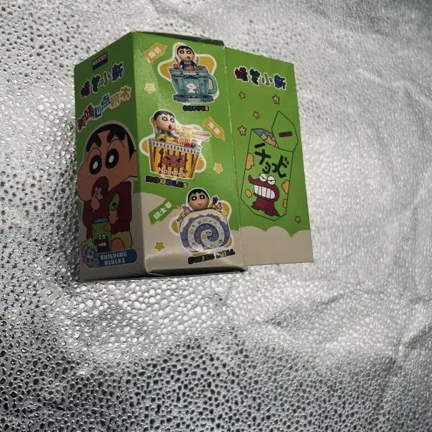[BUNJANG] Crayon Shin-chan Snack Series Food Dessert Nanoblock (Sealed) / 짱구 간식시리즈 음식 디저트 나노블록 미개봉