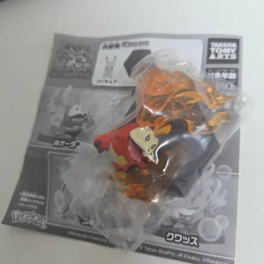 [BUNJANG] Pokemon Scorbunny Gacha Figure / 포켓몬스터 뜨아거 가챠