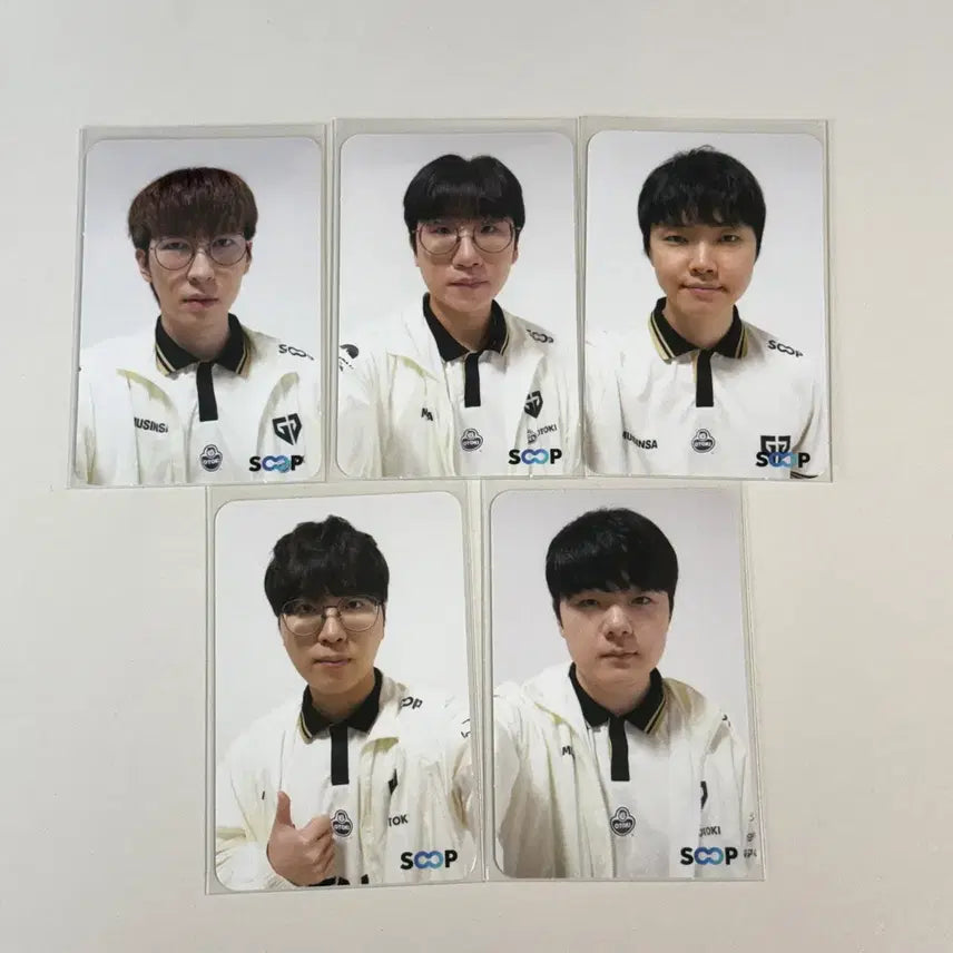 [BUNJANG] MSI 2026 SOOP Limited Photocard Genji Set / MSI 2026 SOOP 한정 포토카드 젠지 세트