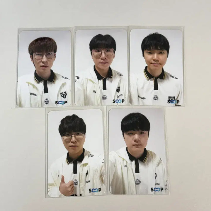 [BUNJANG] MSI 2026 SOOP Limited Photocard Genji Set / MSI 2026 SOOP 한정 포토카드 젠지 세트