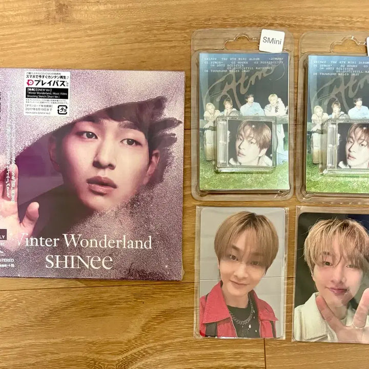 [BUNJANG] SHINee Atmos SMTOWN &amp;STORE SMini Sealed (Onew Ver.) + Japanese Single Unsealed / 샤이니 애트모스 슴미니 미개봉 / 일앨 미개봉 (온유 ver.)