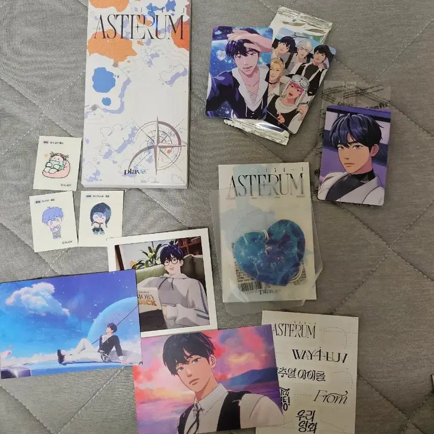 [BUNJANG] PLAVE Yeejun Asterum Sticker Pack Photocard / 플레이브 예준 아스테룸+띠부씰+칼리고 포카