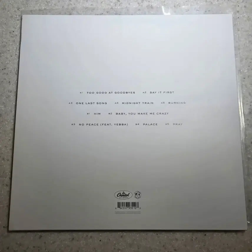 [BUNJANG] Sam Smith The Thrill of It All 2nd Album White Color Vinyl LP / 샘스미스 2집 LP 화이트컬러반