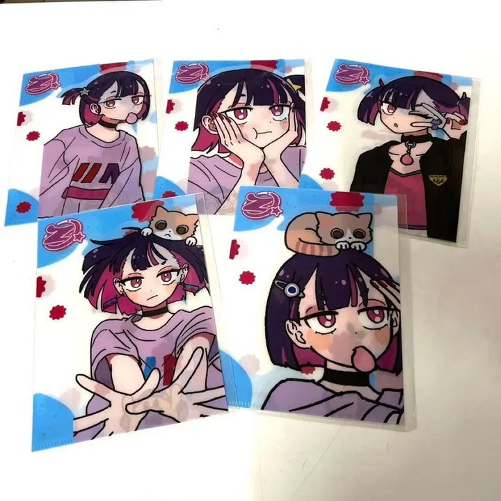 [BUNJANG] Zutto Mayoi A5 Marush Special Edition File Set (5 Types) / 즛토마요 A5 마로슈 특전 파일 5종 세트