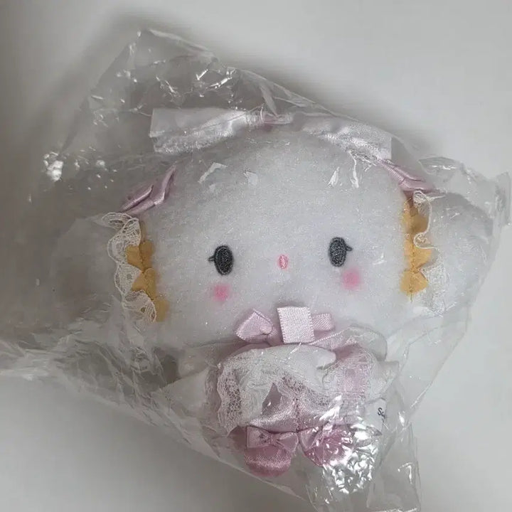 [BUNJANG] Sanrio Frill Corgi Myu Mascot Plush / [산리오] 프릴 코기뮹 마스코트 인형