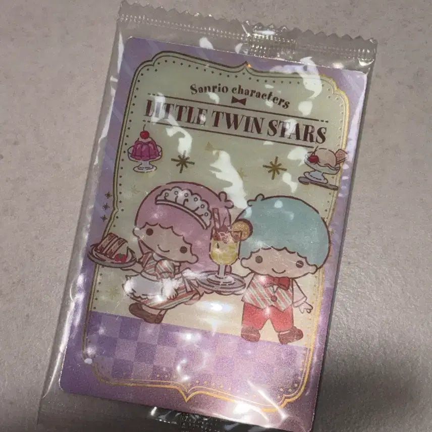 [BUNJANG] Sanrio Little Twin Stars Wafer Card / 산리오 리틀트윈스타 웨하스 카드