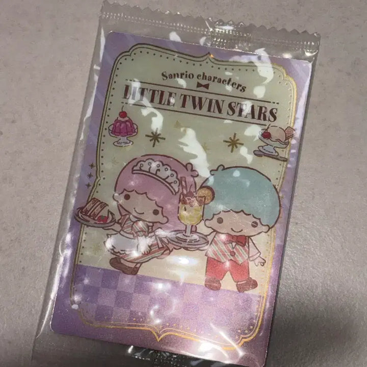 [BUNJANG] Sanrio Little Twin Stars Wafer Card / 산리오 리틀트윈스타 웨하스 카드