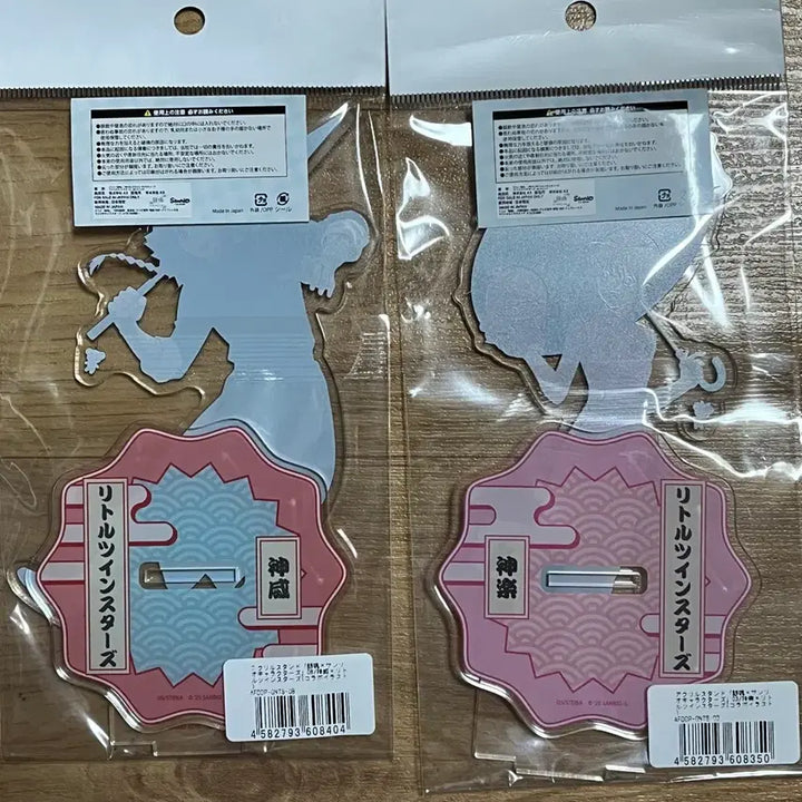 [BUNJANG] Gintama Sanrio Collaboration Kamui &amp; Kagura Acrylic Stand Set / 은혼 산리오 콜라보 아크릴스탠드 카무이+카구라