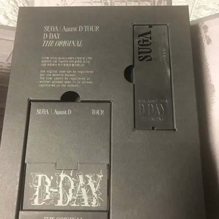 [BUNJANG] BTS SUGA Agust D D-Day Japan Blu-ray (Photocard Included) / BTS SUGA AGUSTD D-Day Japan 블루레이 (포카포함)