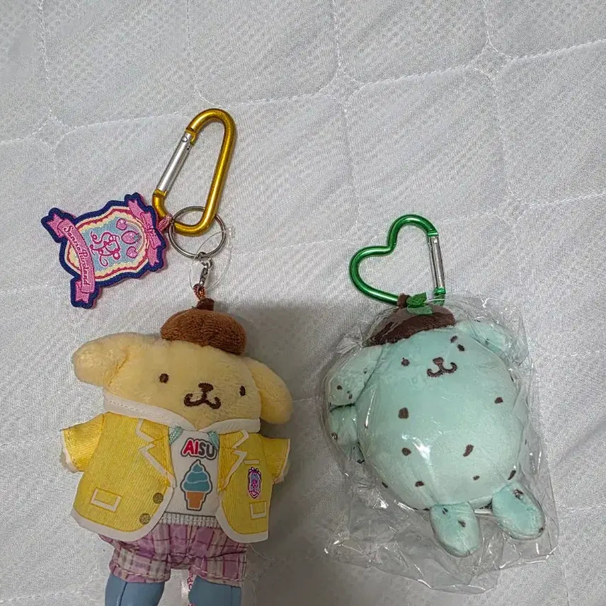 [BUNJANG] Sanrio Pompompurin Mint Chocolate Mascot Bundle (Unsealed) / 폼폼푸린 해피플레이버 민트쵸코 마스코트 일괄