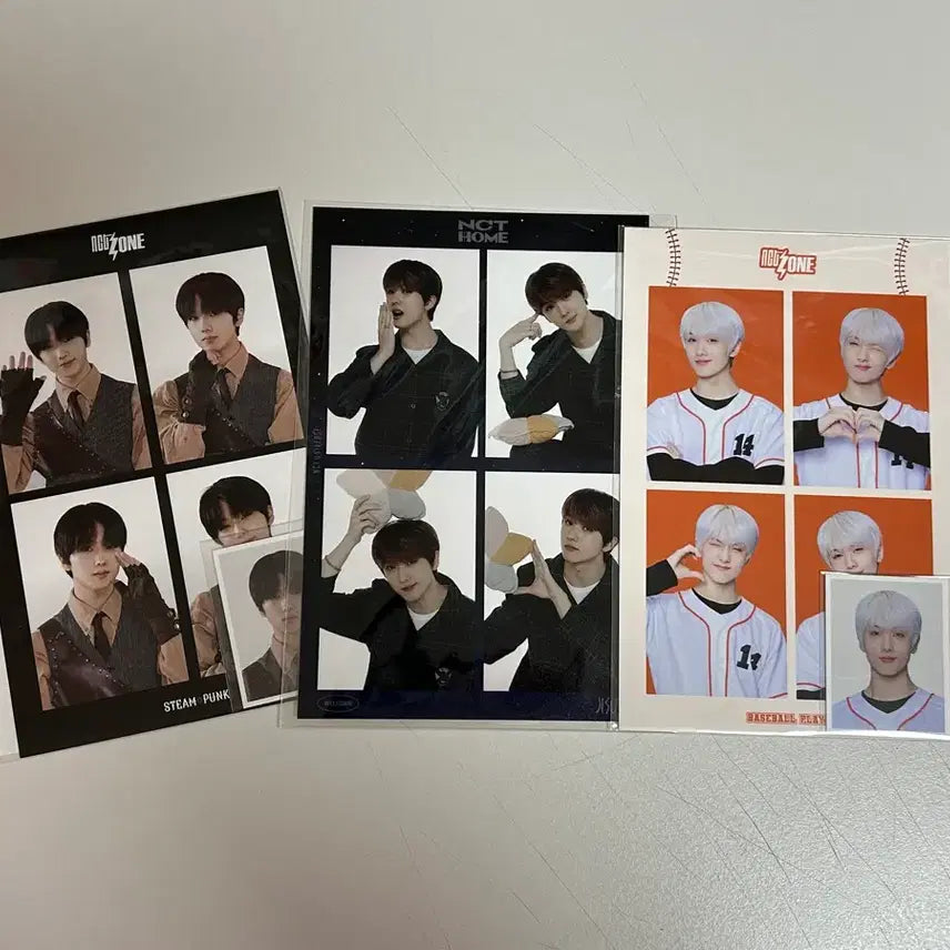 [BUNJANG] NCT DREAM Jisung NCT ZONE Mini Photo Set / 엔시티드림 지성 엔시티존 증사 네컷 세트 양도 미개봉 엔시티홈 랜덤