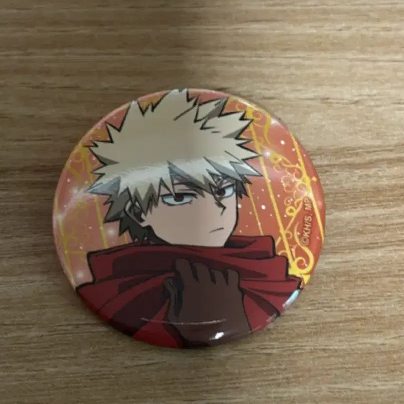 [BUNJANG] My Hero Academia Katsuki Bakugo Sega Cross Link Figure &amp; Juhang Can Badges Bundle Set / [피규어 캔뱃지 일괄] 히로아카 바쿠고 세가 크로스링크 피규어+십걸 배지