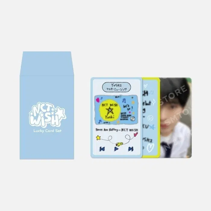 [BUNJANG] NCT WISH 1st Anniversary Lucky Draw Photocard Set - Yushi / 엔시티 위시 nct wish 1주년 럭키 카드 세트 - 유우시 YUSHI