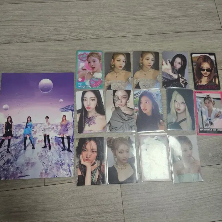 [BUNJANG] Aespa Ningning Bundle Set Photocard Postcard / 급처 에스파 닝닝 일괄 포카 엽서