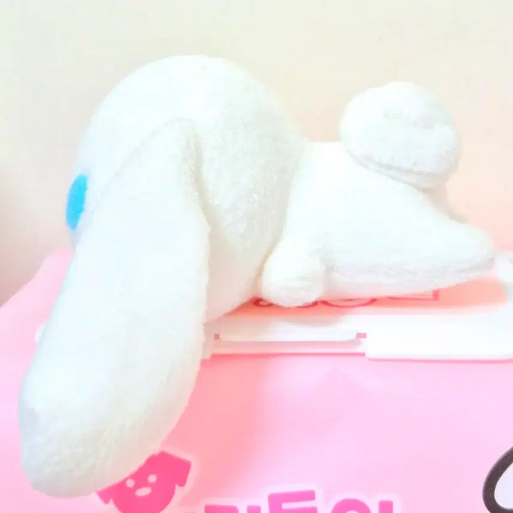 [BUNJANG] Vintage Lying Cinnamoroll Plush Doll / 고전 빈티지 엎드린 시나모롤 인형