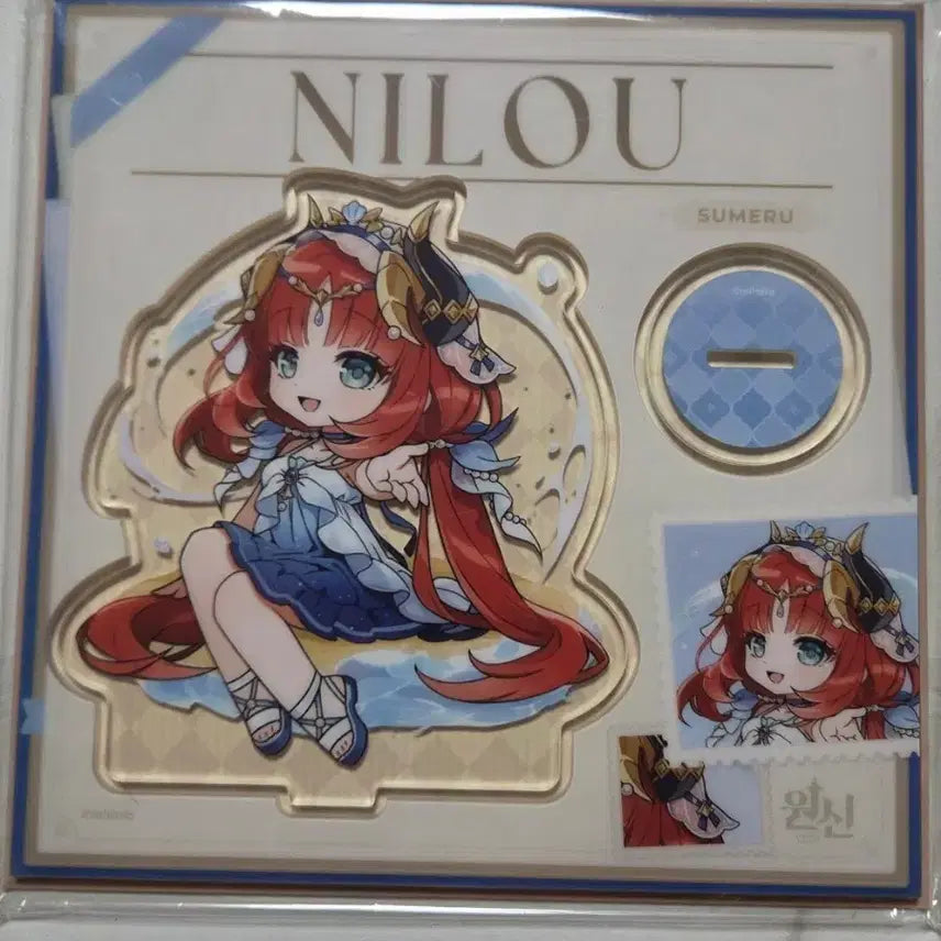 [BUNJANG] Genshin Impact Cafe Picnic Series Nilou Acrylic Stand / 원신 카페 소풍시리즈 닐루 아크릴스탠드 팝니다