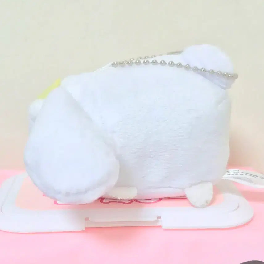 [BUNJANG] Cinnamonroll "Miku" Mascot Doll Keychain / 고전 빈티지 미쿠 레몬 머리띠 시나모롤 마스코트 인형 키링