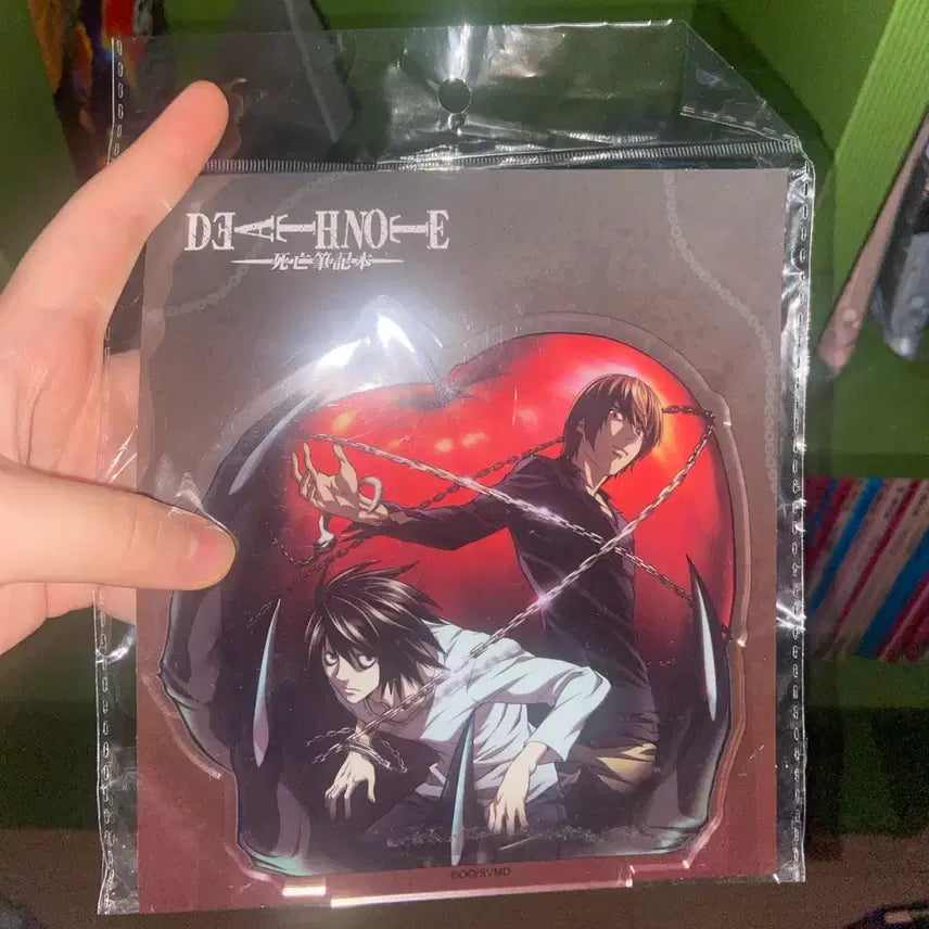 [BUNJANG] Death Note Light Yagami &amp; L Collaboration Acrylic Stand / 데스노트 아크릴 스탠드 ㅅㅊㅇ 라이토 엘 굿즈 중국 콜라보