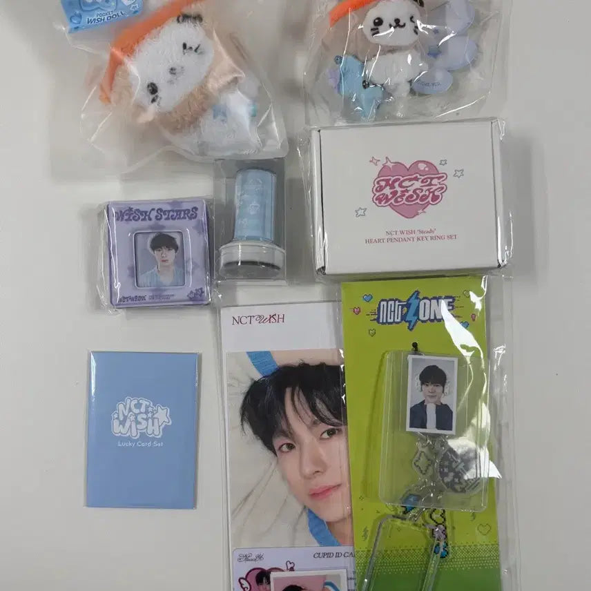 [BUNJANG] NCT WISH Yuushi Pocketdoll Mini Doll Bundle Set / NCT WISH 엔시티 위시 유우시 포켓돌 미니돌 엠디 일괄 양도