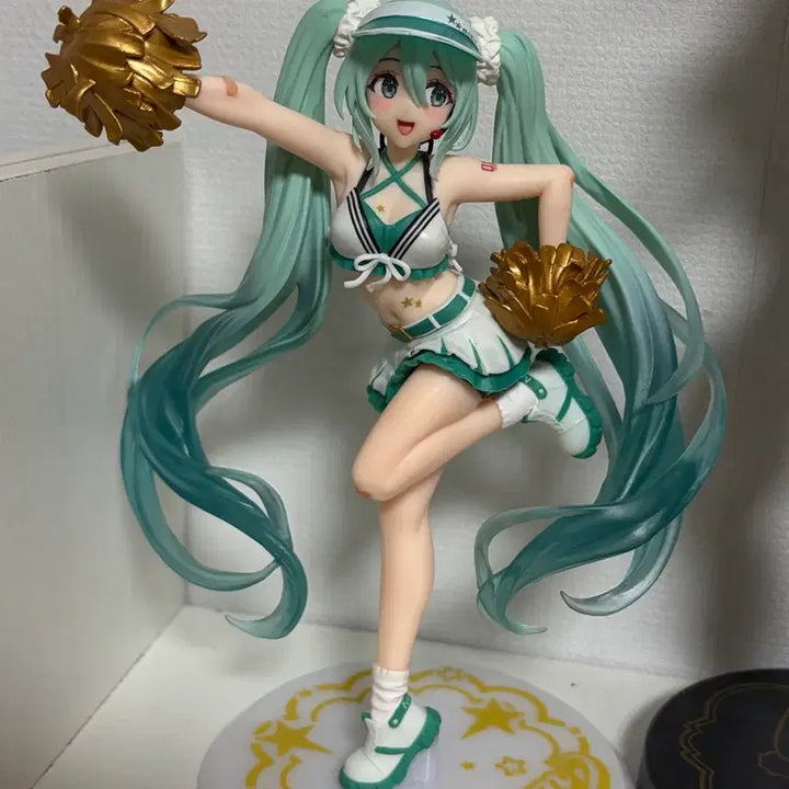 [BUNJANG] Hatsune Miku Cheerleader Figure / 하츠네미쿠 치어리더 피규어 (박스 O)