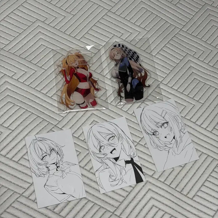 [BUNJANG] Love Delivery 1 Acrylic Stand + Postcard Set / 러브딜리버리1 아크릴스탠드+ 엽서