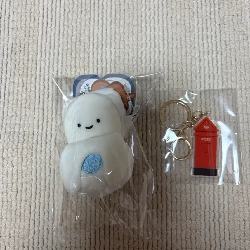 [BUNJANG] Byun Woo Seok Sealed Toilet Bowl Keychain &amp; Mailbox Keychain Set / 변우석 (미개봉)변기통+우체통키링