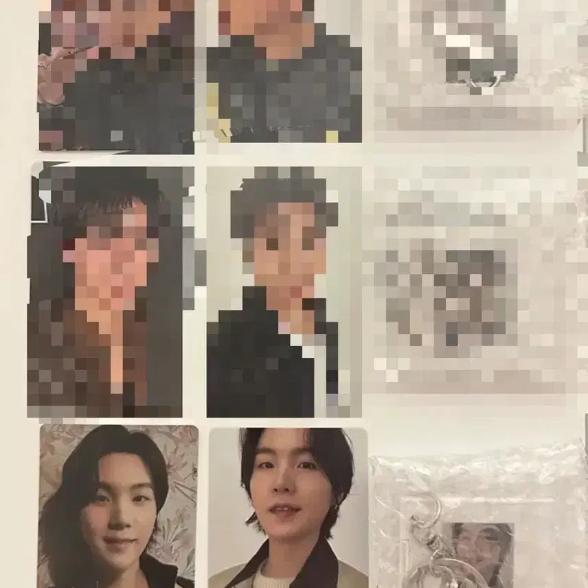 [BUNJANG] BTS Suga Arirang Lucky Draw Photocard &amp; Keyring Set / BTS 방탄소년단 아리랑 특전 슈가 suga