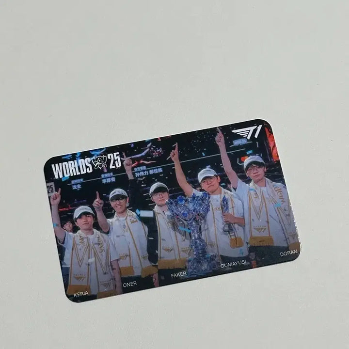 [BUNJANG] T1 MSI Limited Edition Group Photocard / 티원 msi 단체 한정판 포토카드