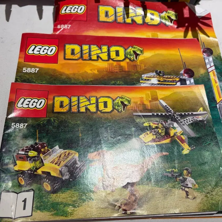 [BUNJANG] LEGO Creator 3-in-1 Dino 5887 Instruction Manuals / 레고 쥬라기월드5887 디노