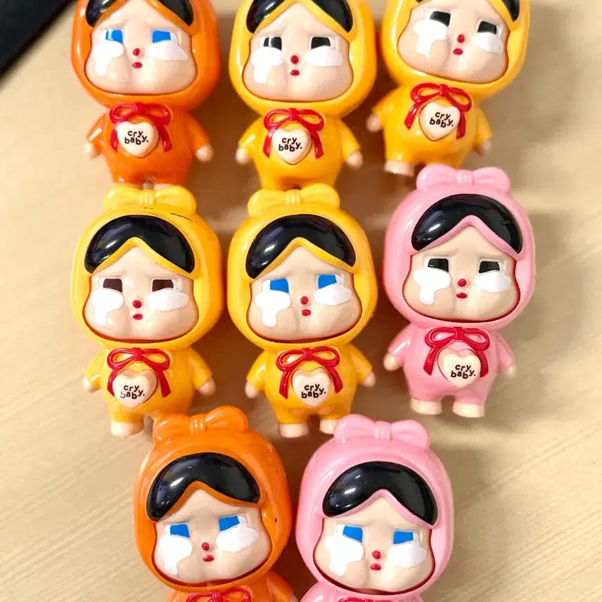 [BUNJANG] Crybaby Figure Bundle Set (Rotating Face) / (얼굴 돌아가는)크라이 크라잉베이비 피규어 모음 일괄처분crybaby
