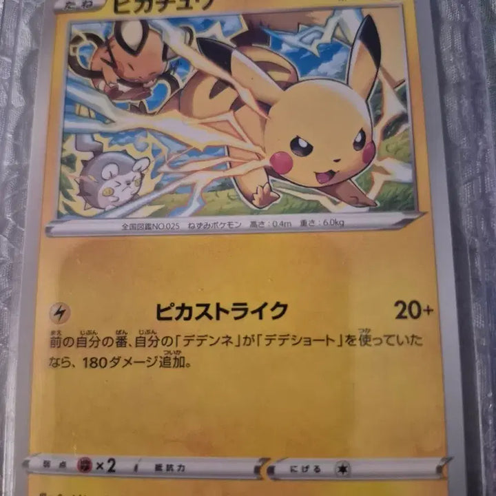 [BUNJANG] Pokemon Card Pikachu 024/098 / 포켓몬 카드 피카츄 024/098
