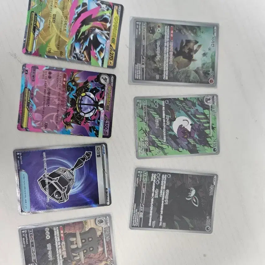 [BUNJANG] Pokemon Card Bundle Set (7 Cards) / 포켓몬 카드 7장 일괄 판매
