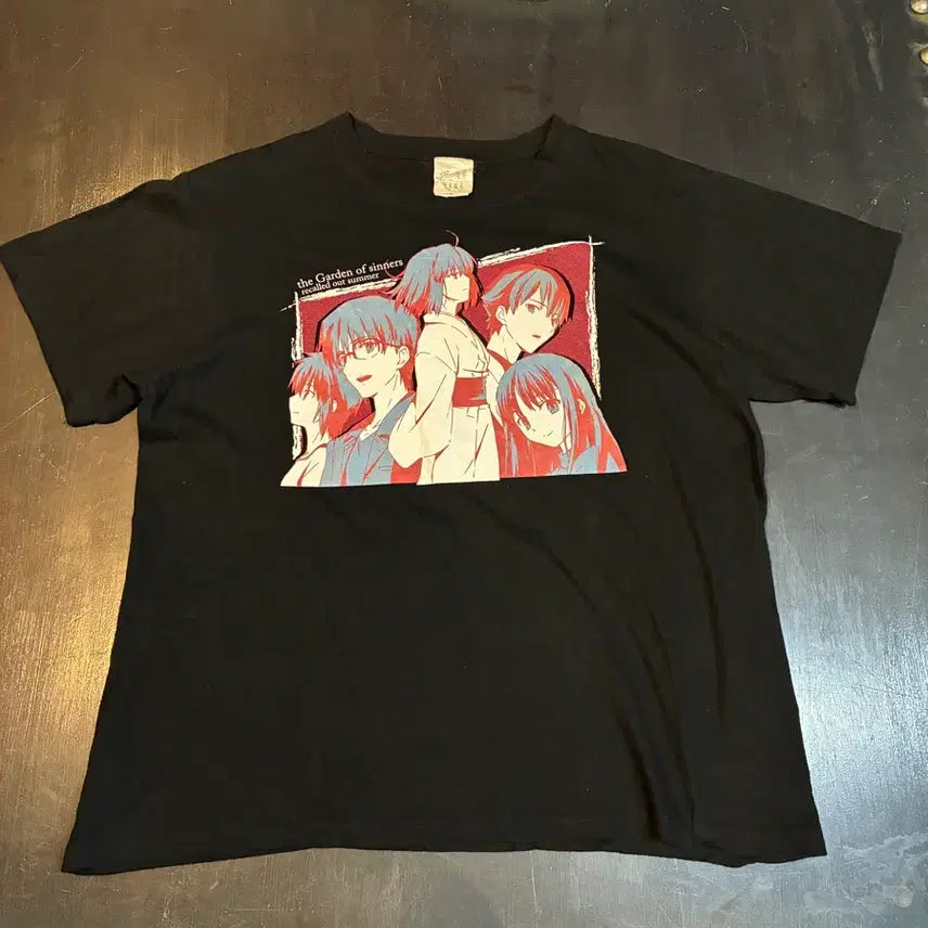 [BUNJANG] The Garden of Sinners Future Gospel Official T-Shirt / L) 공의 경계 미래복음 오피셜 티셔츠